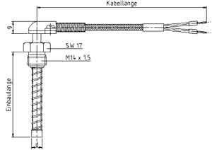 Winkel-Widerstandsthermometer