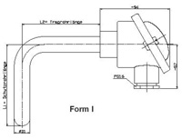 Winkel-Thermoelemente für Temperaturmessungen in Salzbädern und Metallschmelzen