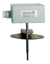 Einsteckwiderstandsthermometer mit Kunststoffgehäuse